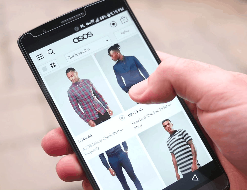 ASOS - Campagnes d'acquisition social ads